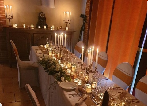 décoration salle de reception mariage 2020 champetre or et blanc , wedding planner toulouse, wedding designer toulouse